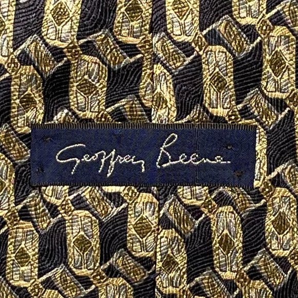 Bundle of 3 100% Silk Used Neckties. Made in the USA. - Picture 4 of 5